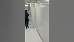 Nueva línea de producción de células. #100ahbattery#50ahcell #lifepo4cell #batería prismática #batería de alta velocidad