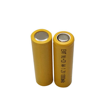 comprar Batería de níquel cadmio de 1000 mAh 1.2v Nicd Batería AA 1200 mAh 1300 mAh Fabricación en línea
