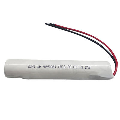 comprar Batería de níquel SC Nicd 3.6v 1600mah Batería recargable online manufacture