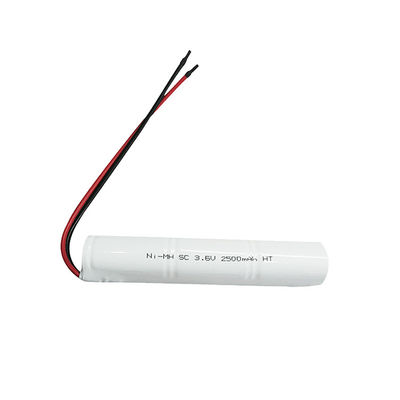 comprar Batería recargable de níquel personalizada 3.6v 2500mah Fabricación en línea