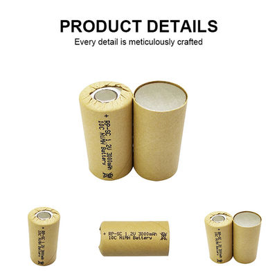 comprar Herramienta eléctrica Batería recargable de níquel de alta descarga 1.2V 3000mah Batería Nimh Fabricación en línea