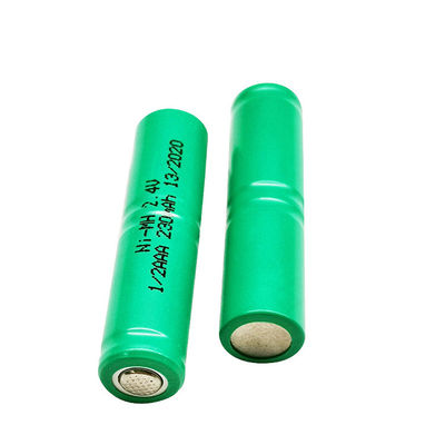 comprar Almacenamiento Batería recargable de níquel 2.4v 250mah Nimh Batería para cortador de pelo Fabricación en línea