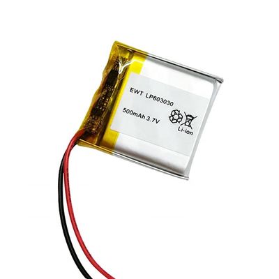 comprar Batería de Li-Ion Polymer personalizada 600mAh 3.7V 500mah Batería recargable Fabricación en línea