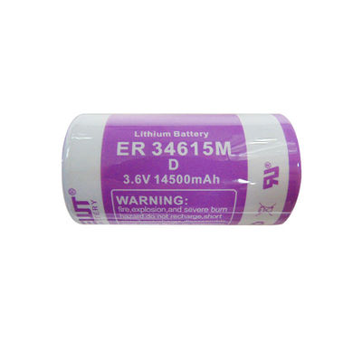 comprar Batería de cloruro de tionyl de litio de 100 g ER34615M 3.6v Batería AAA CE Fabricación en línea