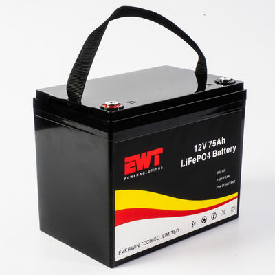 comprar Almacenamiento de carros de golf 12V Batería de Litio LiFePO4 LFP 12.8V 75Ah Batería de reemplazo de fosfato de hierro de litio online manufacture