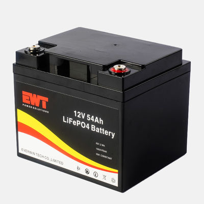comprar Batería de almacenamiento comercial LiFePO4 Batería de litio de 12,8 V 54 Ah Fabricación en línea