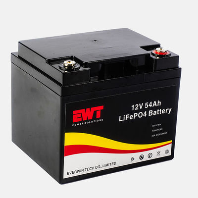comprar LiFePO4 Batería de litio 12.8V 54Ah Batería de litio fosfato de hierro paquete de SLA de reemplazo de la batería LFP Fabricación en línea