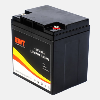 comprar 12V 40Ah LiFePO4 LFP Batería de litio 12.8V Batería de litio hierro fosfato para sistemas de almacenamiento de energía solar Fabricación en línea