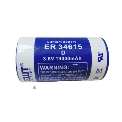comprar Alta capacidad 1500mAh Material de anodo de dióxido de manganeso Batería de 10 años Vida útil Voltado final 3.0V Fabricación en línea