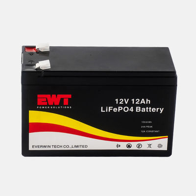 comprar Batería LiFePO4 de 12V 12Ah con rango de temperatura ultra amplio motor de bicicleta eléctrica DIY disponible Fabricación en línea