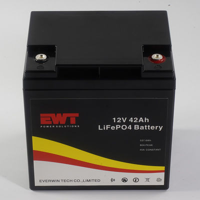 comprar Batería ligera de 4, 5 kg 12V 42Ah de Fósfato de Hierro de Litio para sus necesidades industriales Fabricación en línea