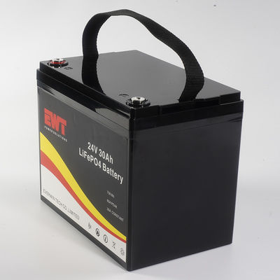 comprar LiFePO4 24V 30Ah Batería de iones de litio con BMS, célula IFR32700 Batería de litio hierro fosfato Fabricación en línea