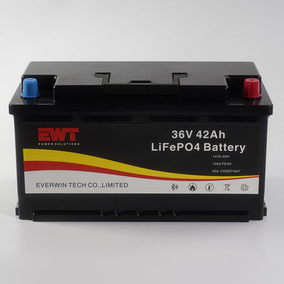 comprar Cuadro de calidad sólida LFP 36V 42AH Li-FePo4 Batería para equipos de embarcaciones eléctricas Fabricación en línea