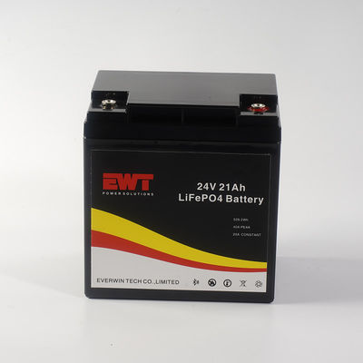 comprar Paquete de baterías LifePO4 de hierro de litio de 24V 21AH para suministro de energía y bajo impacto ambiental Fabricación en línea