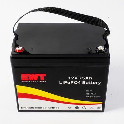comprar Batería de hierro-fosfato de litio de barco 12V 100Ah para híbrido eléctrico recargable enchufable Fabricación en línea