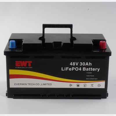 comprar Batería de fosfato de hierro de litio de 48 V recargable y de gran capacidad para aplicaciones de trabajo pesado Fabricación en línea