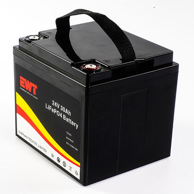 comprar Batería ligera de litio-fosfato de hierro de 24 V con alta densidad de energía y alta tasa de descarga online manufacture