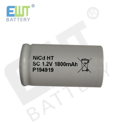 comprar Batería de níquel cadmio respetuosa con el medio ambiente sin efecto de memoria Contiene metales pesados tóxicos -20°C a 60°C online manufacture