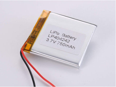 comprar LP404242 3.7V 750MAH ROHS Certified Lithium Polymer Battery -20°C To 60°C for Your B2B Requirements Fabricación en línea