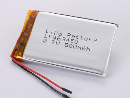 comprar LP463450 3.7V 800MAH Li-polymer Battery CE Certificates OEM ODM Supported Chemical Composition Fabricación en línea