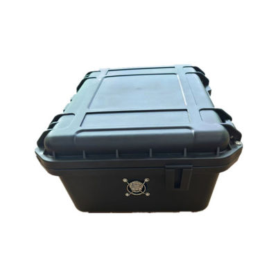 comprar Fuente de alimentación móvil portátil de alta potencia 220V 12V 5V caja de almacenamiento de energía solar para hogares pequeños Indicador de estado del SOC Fabricación en línea