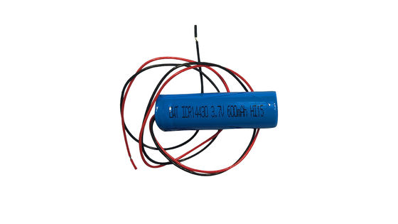 comprar El paquete de baterías de litio hierro fosfato ICR14430 3.7V 600MAH 14.6V±0.2V Tensión de carga Batería de iones de litio Fabricación en línea