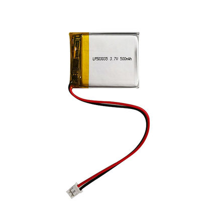 3.7v 500mah Batería de polímero de litio Batería de polímero de litio