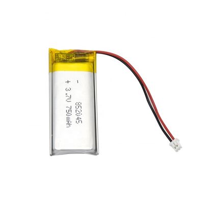OEM / ODM Batería de polímero de litio 3.7V 750MAH Batería de LiPo LP852045