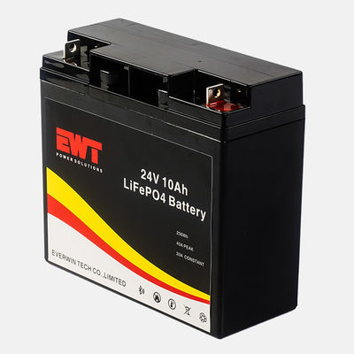 Batería de litio LiFePO4 25,6V IFR26650 25,6V 10Ah Batería de litio fosfato de hierro