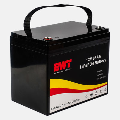 Batería IFR32700 de hierro y fosfato de litio de 12V 12.8V 85Ah Batería de iones de litio LFP para energía solar