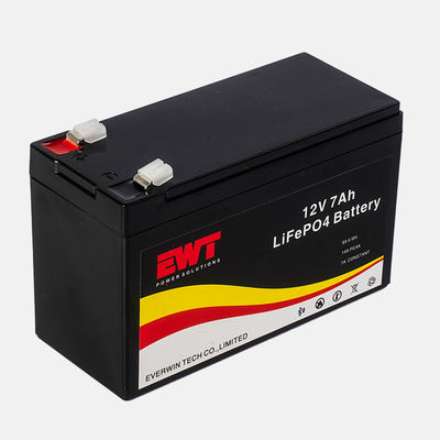 Almacenamiento de energía en el hogar 12V LiFePO4 Batería de litio de reemplazo 12.8V 7Ah Batería de litio hierro fosfato