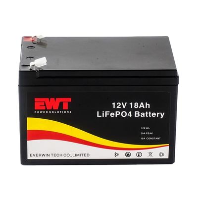 12.8V Batería de Fósforo de Hierro de Litio 10Ah 12AH 15AH Lifepo4 Batería Pack