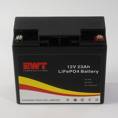 Batería LifePo4 personalizable de 12V 23AH con certificaciones RoHS de alta capacidad