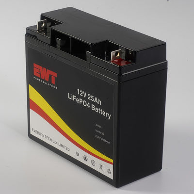 Batería de iones de litio de ciclo profundo 12V 25Ah Lifepo4 para herramientas eléctricas