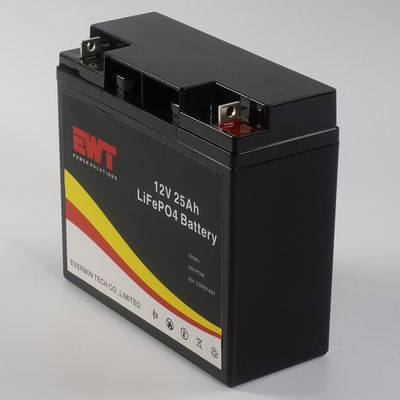 Lifepo4 batería de 12V 25Ah Batería de Litio Ferro Fosfato con Smart BMS