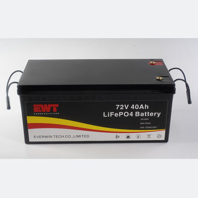 Batería de fosfato de hierro de litio 72V 40AH con BMS de comunicación para ATV
