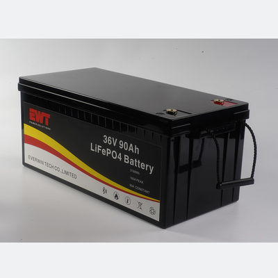 36V 90AH Lifepo4 Batería para Carritos de Golf carretillas elevadoras eléctricas Scooter Solar
