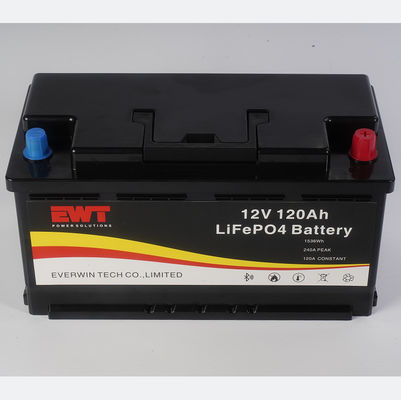 12V 120Ah LiFePO4 Batería para almacenamiento de energía Voltagem nominal recargable 12V