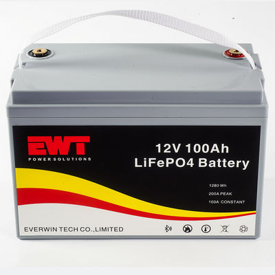 Lifepo4 12V 100Ah Factory Rack Battery Pack con BMS