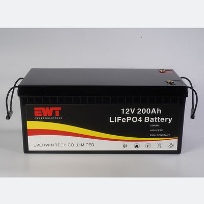 Batería de litio 12V 200AH Con control LCD
