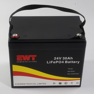 Recargable 25,6V 30AH batería de hierro-fosfato de litio para la fuente de alimentación