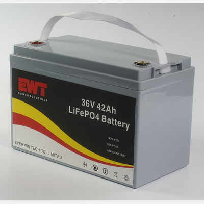 Carcasa de plástico Lifepo4 Batería 36V 42AH para BBQ al aire libre