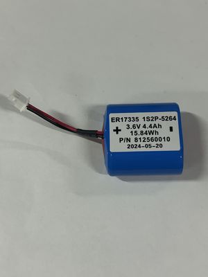 3Batería de cloruro de tionylo de litio de tensión de.6V con logotipo azul y logotipo personalizado