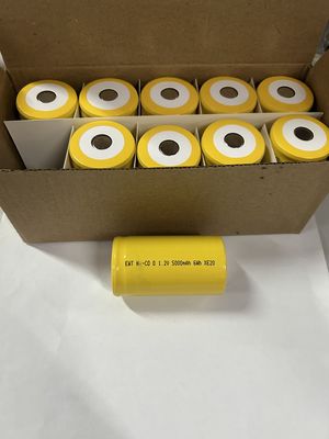 Batería de níquel de cadmio con humedad relativa del 65±20% para un rendimiento duradero y duradero
