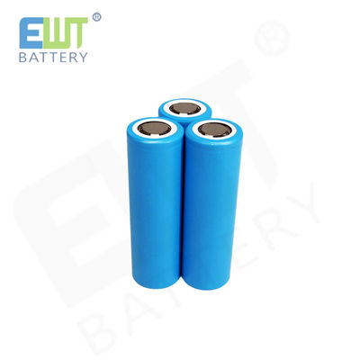 Batería azul 18650 de iones de litio con impedancia interna ≤ 50 mΩ y PCM