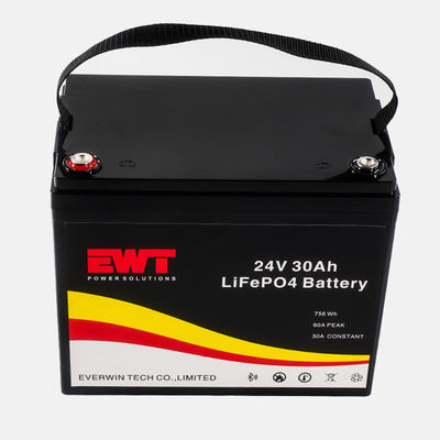 Batería LFP de larga duración de 24 V con alta densidad de energía y vida útil de 2000 ciclos