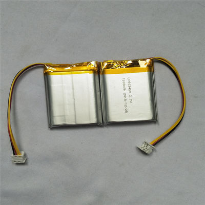 LP803450 3.7V 1500mAh Protección de PCB de la célula Batería de polímero de litio con características de seguridad sobre protección de descarga