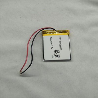 LiPo Pack de alta capacidad con PCM LP523450 3.7V 1000mAh Rendimiento estable y seguro