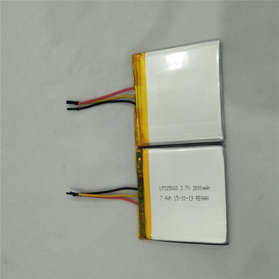 LP525060 3.7V 2000mAh Batería de polímero de litio con certificaciones IEC62133 y CE