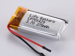 El paquete de LiPo de alta capacidad LP701429 3.7V 270MAH La actualización definitiva para sus coches RC de Leading